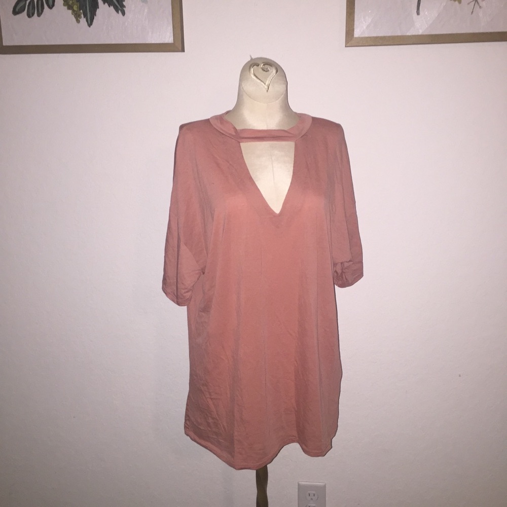 Pink blouse